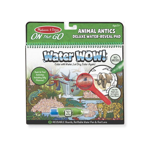 Water Wow! Animal Antics Deluxe Water Reveal Pad - Melissa and Doug