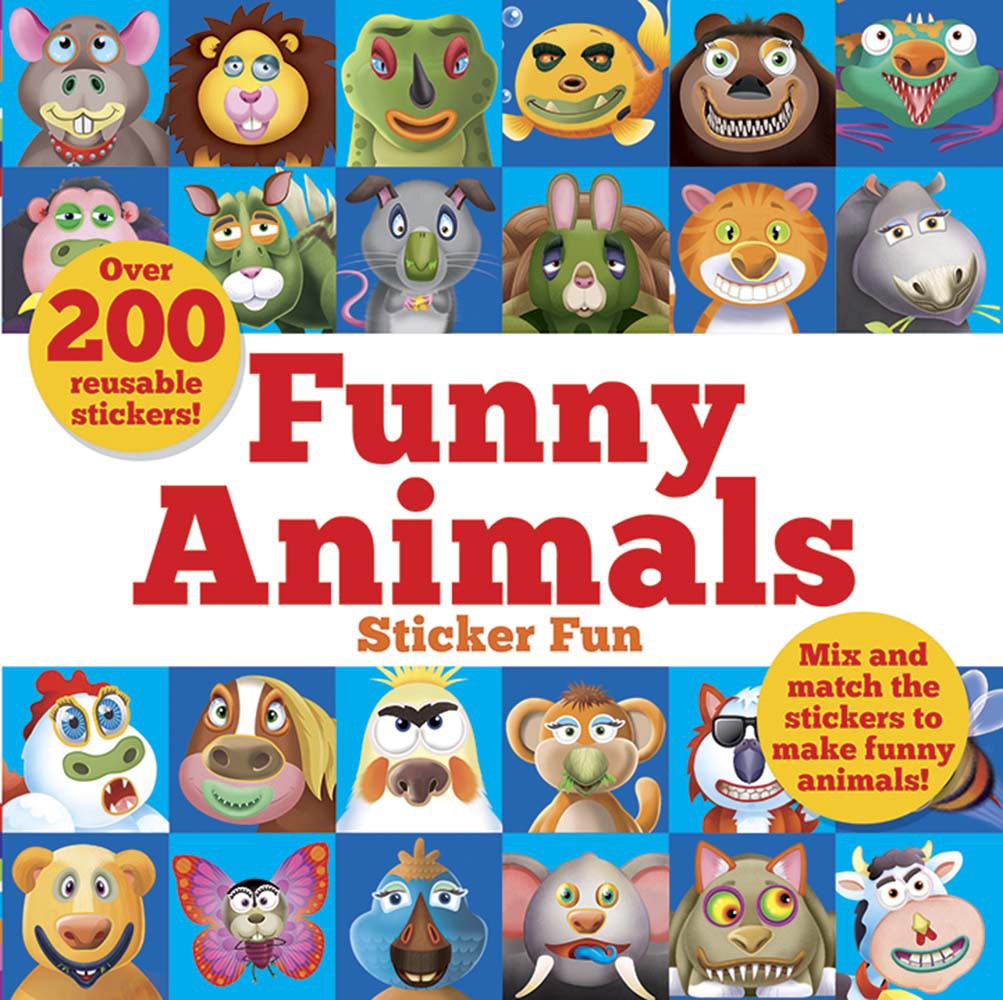 Dover Funny Animals Sticker Fun: Mix and match the stickers to make funny animals