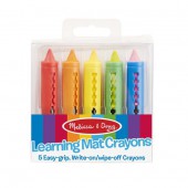 Learning Mat Crayons - Melissa and Doug