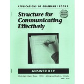 Applications of Grammar Book 2 Answer Key
