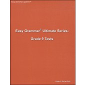 Easy Grammar Ultimate Series: Grade 9 Student Test Booklet