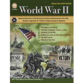 World War II Workbook Grade 6-12 Paperback