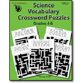 Science Vocabulary Crossword Puzzles - The Critical Thinking Company