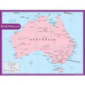 Australia Map Chart