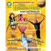 Jumpstarters for the Human Body Resource Book Grade 4-12