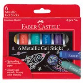 Metallic Gel Sticks - Set of 6