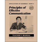 Applications of Grammar Book 4 - Teacher's Manual