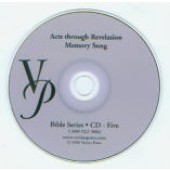Acts Through Revelation Memory Song CD