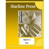 Starline Press Algebra 1 804
