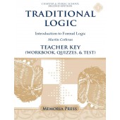 Traditional Logic I Teacher Key, Second Edition-Charter/Public Edition