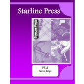 Starline Press Physical Education 2 Score Keys (PE 200)