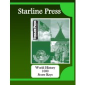 Starline Press World History 1000 Score Keys (Grade 10)