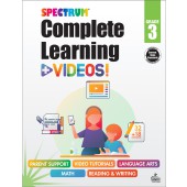 SPECTRUM Complete Learning + Videos Workbook Grade 3 Paperback