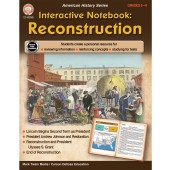 Interactive Notebook: Reconstruction Resource Book Grade 5-8 Paperback