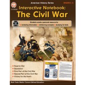 Interactive Notebook: The Civil War Resource Book Grade 5-8 Paperback