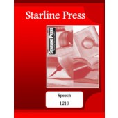 Starline Press Speech (English 1210)
