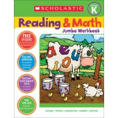 Scholastic Reading & Math Jumbo Workbook: Grade K