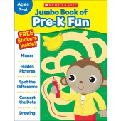 Scholastic Jumbo Book of Pre-K Fun Workbook