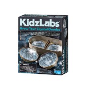 4M Kidz Labs Grow Your Own Crystal Geodes Kit