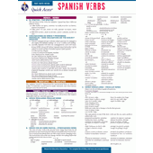 Spanish Verbs - REA's Quick Access Reference Chart