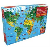 Usborne Cities of the World - Book & Jigsaw Puzzle (300 pcs)