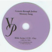 Genesis Through Joshua Memory Song CD