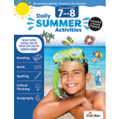 Daily Summer Activities: Moving from 7th to 8th Grade Activity Book Evan-Moore