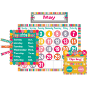 Tropical Punch Calendar Bulletin Board-Teacher Created Resources