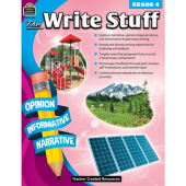 The Write Stuff Grade 4-Teacher Created Resources