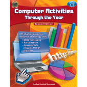Computer Activities Through the Year Grade 4-8-Teacher Created Resources