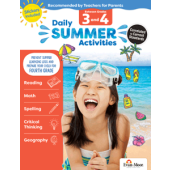 Daily Summer Activities: Between Grades 3rd Grade and 4th Grade, Grades 3-4 - Activity Book