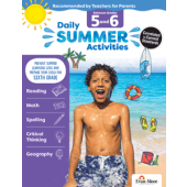 Daily Summer Activities: Moving from 5th to 6th Grade Activity Book Evan-Moore
