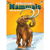 Pre-historic Mammals Coloring Book