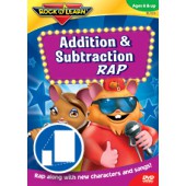 Rock N Learn Addition & Subtraction Rap Audio CD & Book