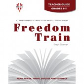 Novel Units Freedom Train Teacher Guide Gr 3-5