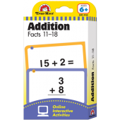 Addition Facts 11-18 Flashcards