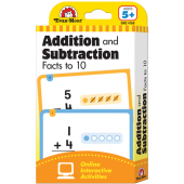 Addition/Subraction Facts 1-10 Flashcards