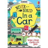 Usborne Never Get Bored: In a Car Wipe-Clean Cards