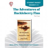 Novel Unit Adventures Of Huckleberry Finn Student Packet