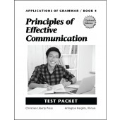 Applications of Grammar Book 4 Updated Edition Tests