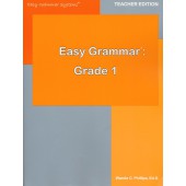 Easy Grammar Grade 1 Teacher Edition