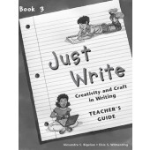 Just Write Book 3 Teacher's Guide