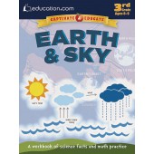 Earth & Sky: A workbook of science facts and math practice 3rd Grade