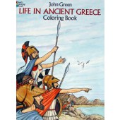 Life in Ancient Greece Coloring Book