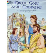 Greek Gods & Godesses Coloring Book