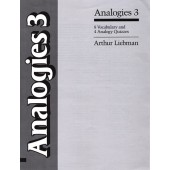 Analogies 3 - 8 Vocabulary & 4 Analogy Quizzes