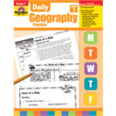 Daily Geography Practice, Grade 1