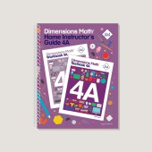 Dimensions Math Home Instructor's Guide 4A