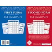 First & Second Form Latin Desk Charts