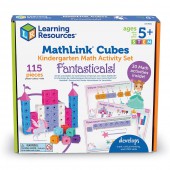 MathLink® Cubes Kindergarten Math Activity Set: Fantasticals! Learning Resources